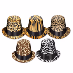 Beistle 66748-25, Fancy dress hat, Assorted colours, 1 pc(s)