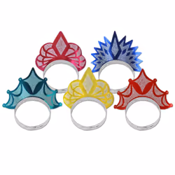 Beistle 88750-50, Fancy dress tiara, Assorted colours, 1 pc(s)