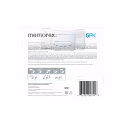 Memorex 4x DVD-RW Media (5 Pack)