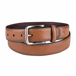 Tommy Hilfiger Men's Casual Jeans Belt  Brown Logo  30