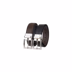 Tommy Hilfiger Mens Reversible Belt BrownBlack 40