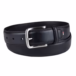 Tommy Hilfiger Men's Casual Jeans Belt  Black Logo  32