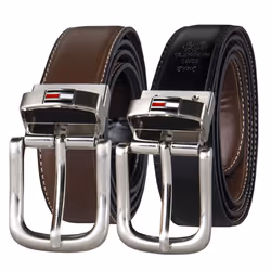 Tommy Hilfiger Mens Reversible Belt BrownBlack casual 42