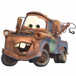 RoomMates RMK1519GM CarsMater Peel  Stick Giant Wall Decal  Multicolor