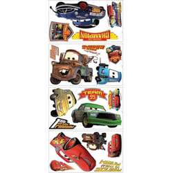 RoomMates RMK1520SCS Cup Champs Cars-Piston Peel & Stick Wall Decal
