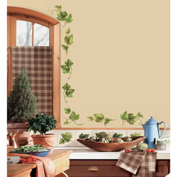 RoomMates RMK1219SCS Evergreen Ivy Peel and Stick Wall Decals