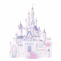 RoomMates RMK1546GM Wall Decal  Castle