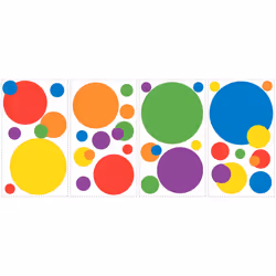 RoomMates RMK1248SCS Just Dots Peel and Stick Wall Decals