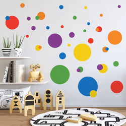 RoomMates RMK1248SCS Just Dots Peel and Stick Wall Decals
