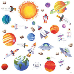 RoomMates RMK1316SCS Outer Space Peel and Stick Wall Decals