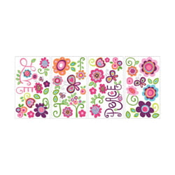 RoomMates RMK1649SCS Love  Joy  and Peace Quote Peel and Stick Wall Decals 10 inch x 18 inch