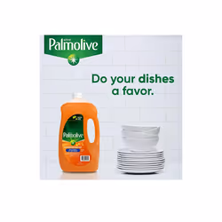 Palmolive Antibacterial Dishwashing Liquid Dish Soap, Orange 102 fl.oz.