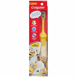 Colgate Kids Interactive Talking Toothbrush, Minions (Colors Vary)
