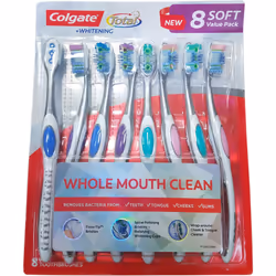 Colgate Total Manual Toothbrush (8 Count) 8 Count
