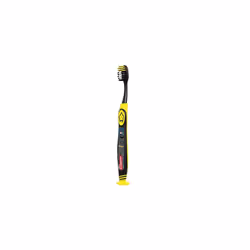 Batman Toothbrush for Children with Suction Cup, Kids 5+ Years Old, Extra Soft, Pack of 6