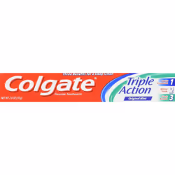 Colgate Travel Size toothpaste Multicolor Triple Action 2.5 Ounce