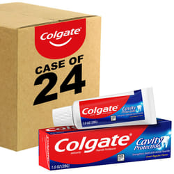 Colgate Cavity Protection Toothpaste with Fluoride  Great Regular Flavor  1 Ounce (Pack of 24)