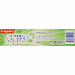 Colgate Sparkling White Mint Zing Gel Toothpaste  4 Ounce