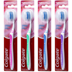 Colgate Wave Gum Comfort Toothbrush  Ultra Soft Compact Head  Colors Vary  4-pack