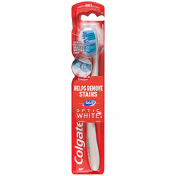 Colgate 360 Optic Full Head Toothbrush Soft White 1 Count
