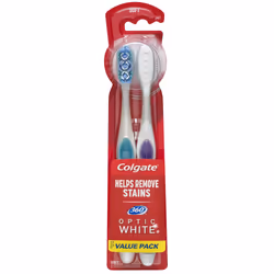 Colgate 360 Optic ning Toothbrush Soft White 2 Count
