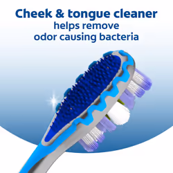 Colgate 360 Advanced Floss Tip Toothbrush  Soft Toothbrush for Adults  4 Pack