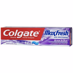 Colgate Max Fresh Toothpaste - KnockOut - With Odor Neutralizing Technology - Net Wt. 6 OZ (170 g) Per Tube - Pack of 2 Tubes