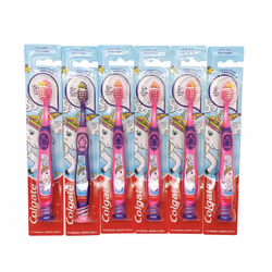 Colgate Kids Unicorn Toothbrush Extra Soft for Children 5+ Years Old - Pack of 6