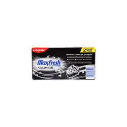 Colgate Max Fresh Toothpaste + Charcoal  Charcoal Mint (6 Ounce  Pack of 2)