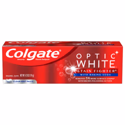 Colgate Optic White Stainfighter Toothpaste+Baking Soda 4.2 Ounce