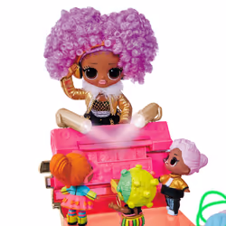 L.O.L. Surprise! 3-in-1 Party Cruiser, Doll car, 4 yr(s), Batteries required