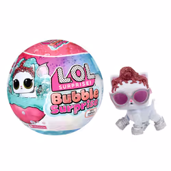 L.O.L. Surprise! Bubble Surprise Pets Asst in PDQ, 4 yr(s), Assorted colours, Plastic
