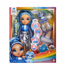 Rainbow High Classic Rainbow Fashion Doll- Skyler (blue), Fashion doll, Female, 4 yr(s), Boy/Girl, 280 mm, Multicolour