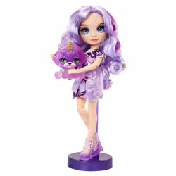 Rainbow High Classic Rainbow Fashion Doll- Violet (purple) - Additional view 8