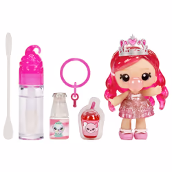 MGA Entertainment Yummiland Lipgloss Doll- Bianca Bubblegum, Mini doll, Female, 4 yr(s), Boy/Girl, Multicolour