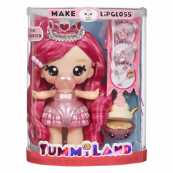 MGA Entertainment Yummiland Large Doll + Lipgloss Pet- Bianca Bubblegum - Additional view 7