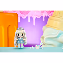 MGA Entertainment Yummiland Large Doll + Lipgloss Pet - Callie Birthday Cake