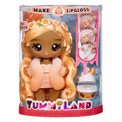 MGA Entertainment Yummiland Large Doll + Lipgloss Pet- Piper Peach - Additional view 5