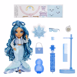 Rainbow High Winter Wonderland Doll- Skyler (Blue) - Additional view 4