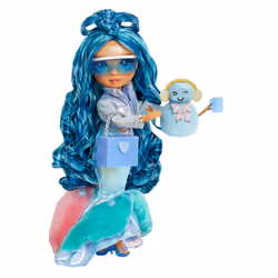 Rainbow High Winter Wonderland Doll- Skyler (Blue) - Additional view 8
