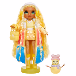 Rainbow High Winter Wonderland Doll- Sunny (Yellow), Fashion doll, Female, 4 yr(s), Boy/Girl, 280 mm, Multicolour