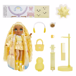 Rainbow High Winter Wonderland Doll- Sunny (Yellow) - Additional view 7