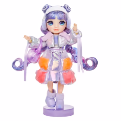 Rainbow High Winter Wonderland Doll- Violet (Purple) - Additional view 4