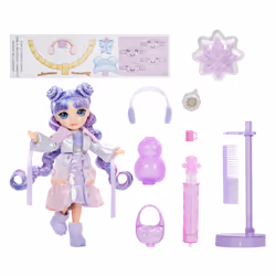 Rainbow High Winter Wonderland Doll- Violet (Purple) - Additional view 7