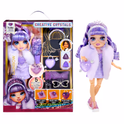 Rainbow High Creative Crystals Fashion Doll- Violet