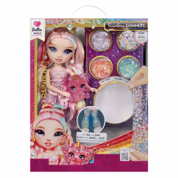 Rainbow High Rainbow Shimmers with Slime Fashion Doll - Bella (pink) - Additional view 2