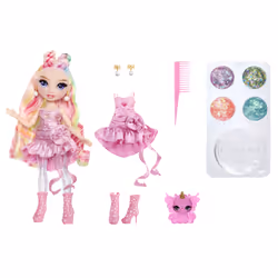 Rainbow High Rainbow Shimmers with Slime Fashion Doll - Bella (pink) - Additional view 3
