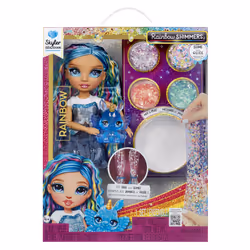 Rainbow High Rainbow Shimmers with Slime Fashion Doll - Skyler (blue) - Additional view 2