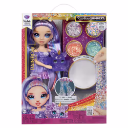 Rainbow High Rainbow Shimmers with Slime Fashion Doll - Violet (purple) - Additional view 2