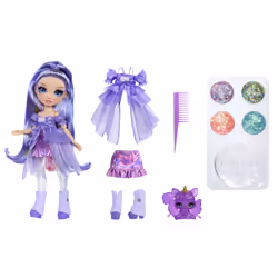 Rainbow High Rainbow Shimmers with Slime Fashion Doll - Violet (purple) - Additional view 3